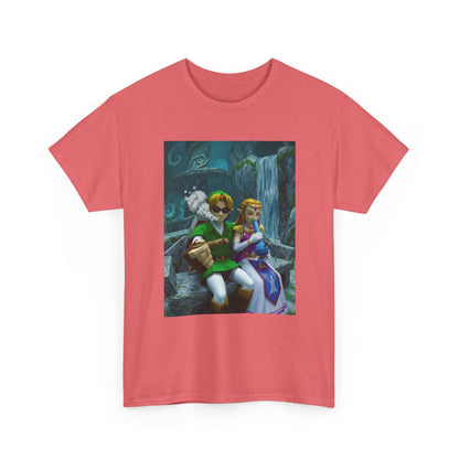 Link And Zelda Chilling In Hyrule