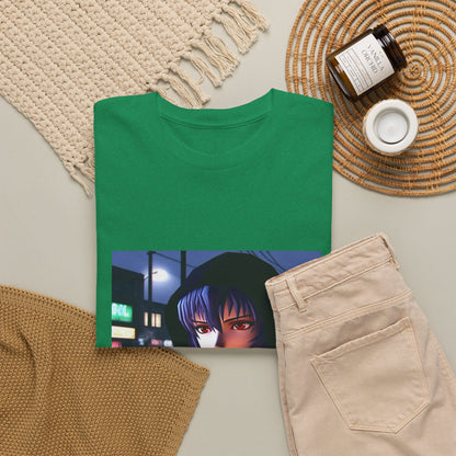 Rei Ayanami cruising GTA San Andreas Tee (Design 2)