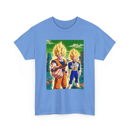 Goku and Vegeta Powering Up With Blunts