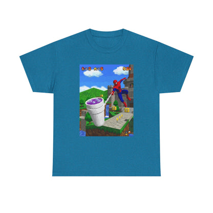 Spidey Swings With Lean In Mario World Tee