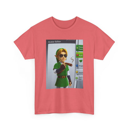 Hylian Hero Smoking A Stogie Tee