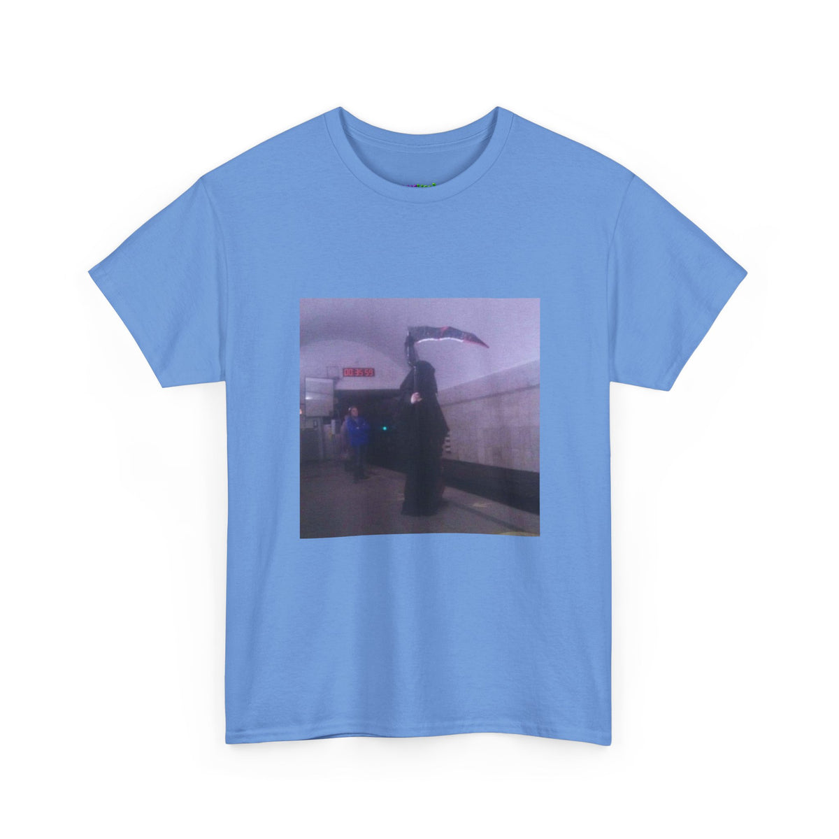 Gritty Green Pulse Graphic Tee