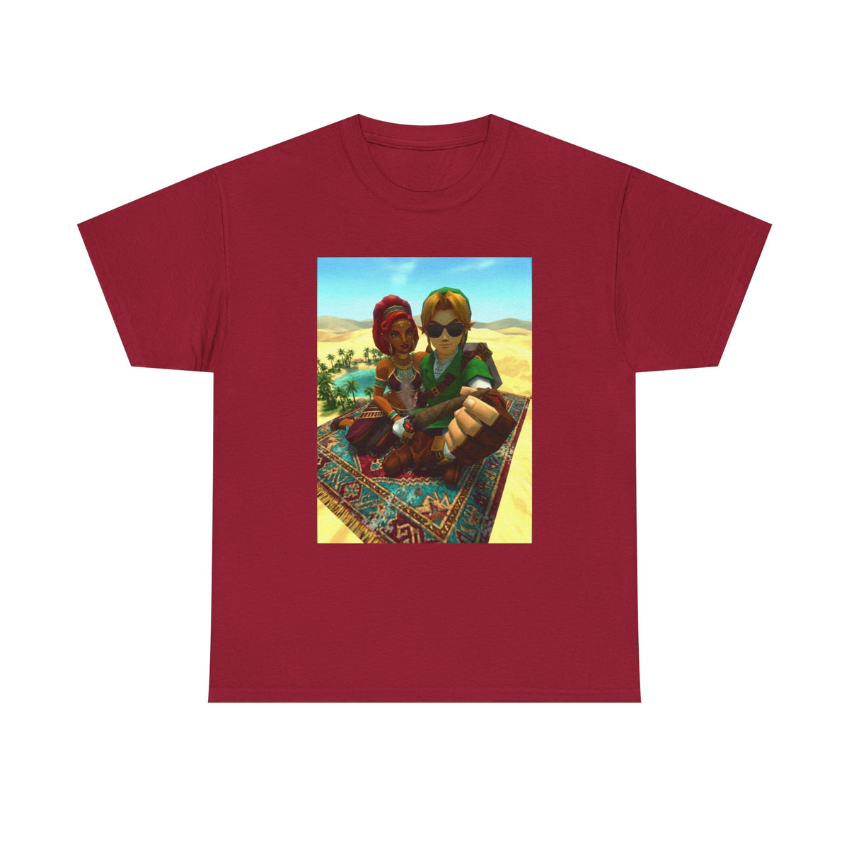 Link And Nabooru Chillin' Desert Oasis Tee