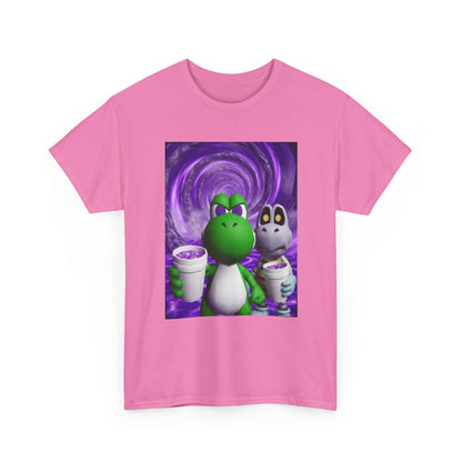 Yoshi And Dry Bones Sippin' Purple