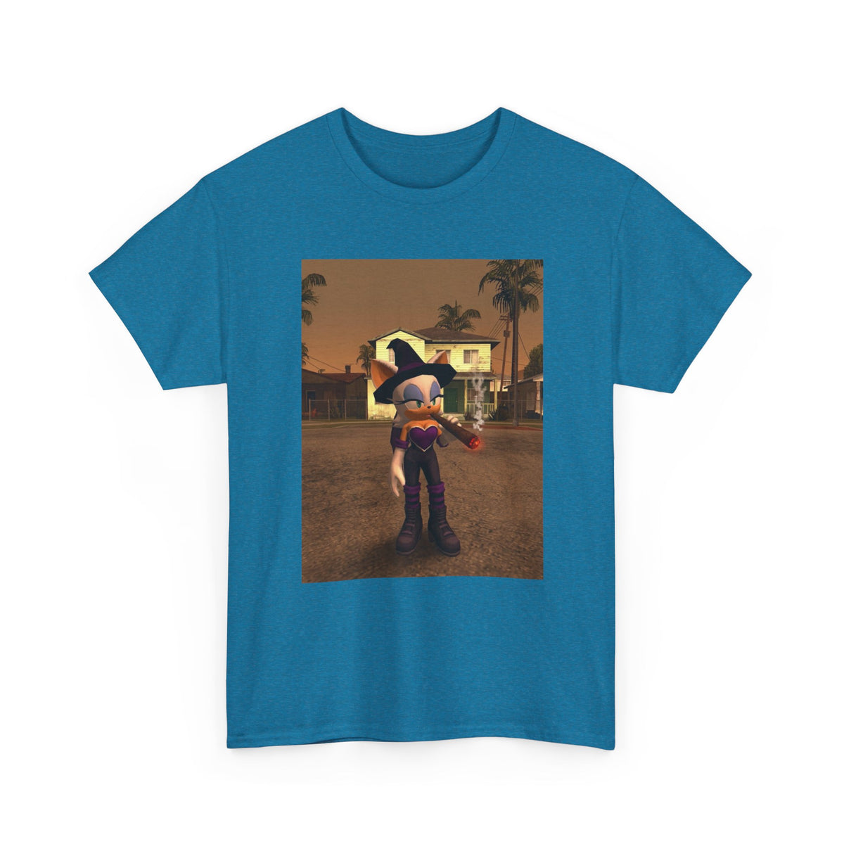 Rouge The Bat Smoking A Blunt Tee