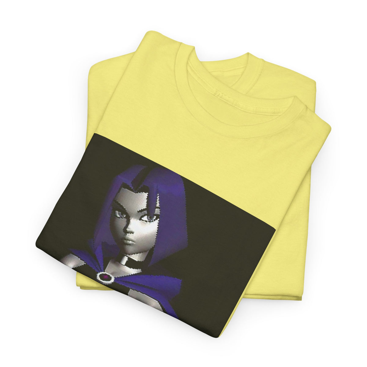 Pixelated Raven Standing Arms Crossed Tee