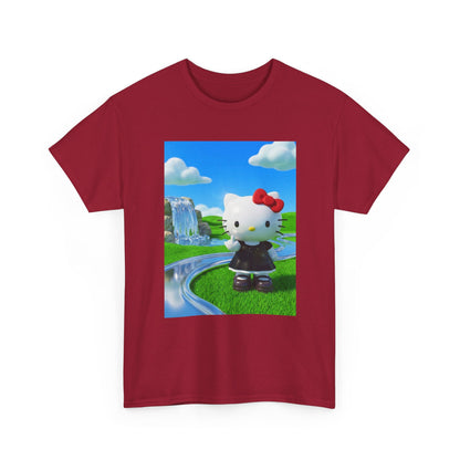 Hello Kitty Flipping Off In Wonderland