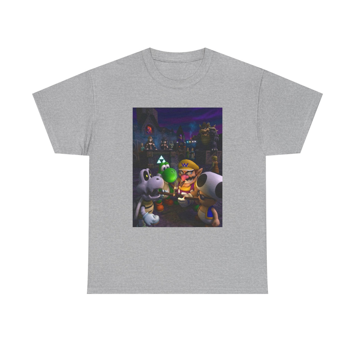 Wario, Yoshi, Toad, Dry Bones Lit Up Tee