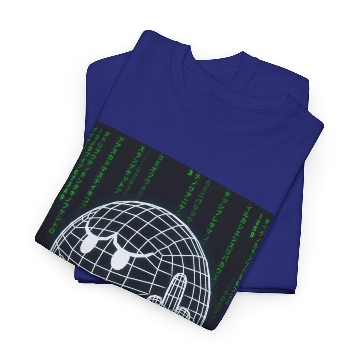 Wireframe Boo Giving The Finger Tee