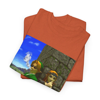 Link And Zelda Smoke Blunts Tee