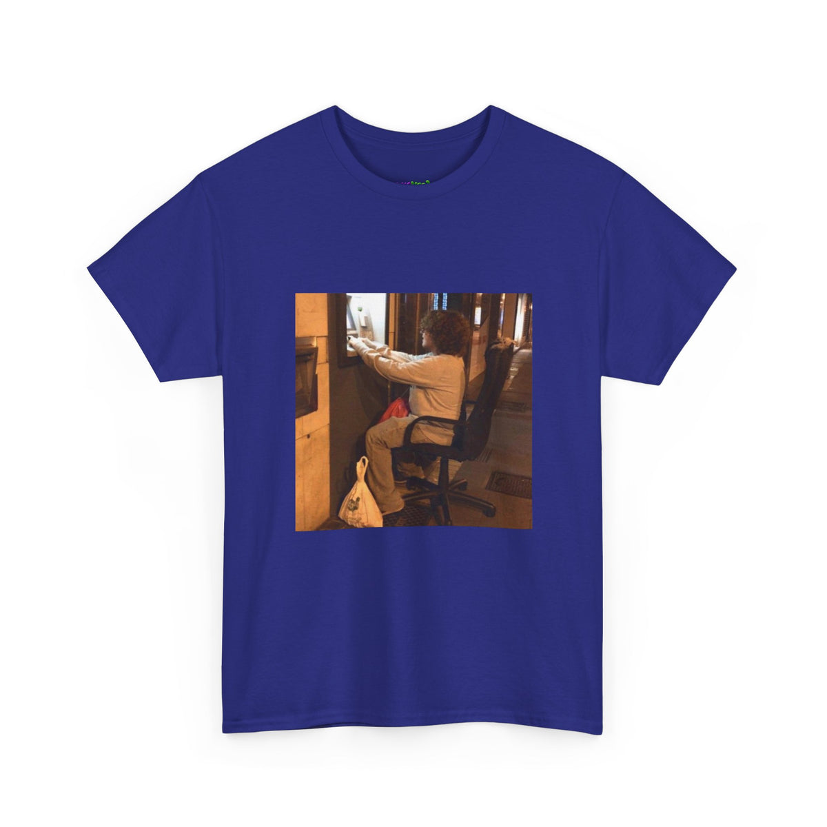 Gravity Defying Green Graphic Tee
