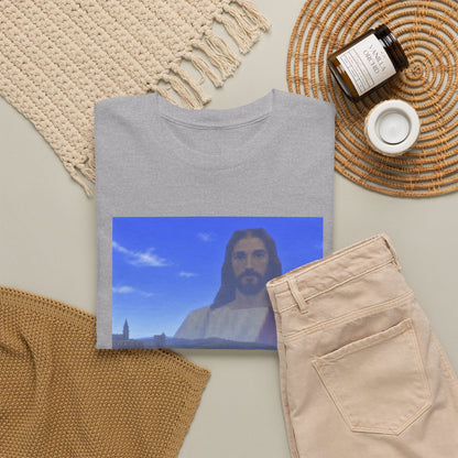 Link Meets Jesus, The Ultimate Question Tee