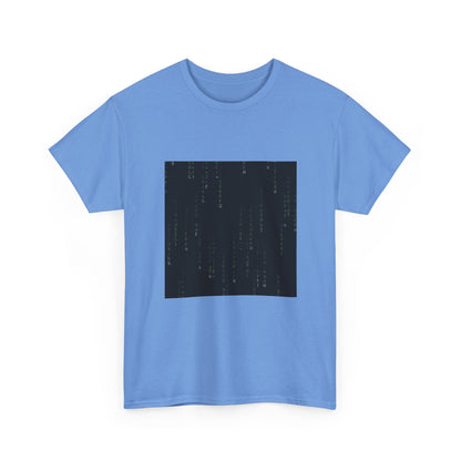 Neon Figure In Cyber Shower Tee