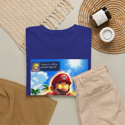 Mario Unleashes Plumber Rage Power