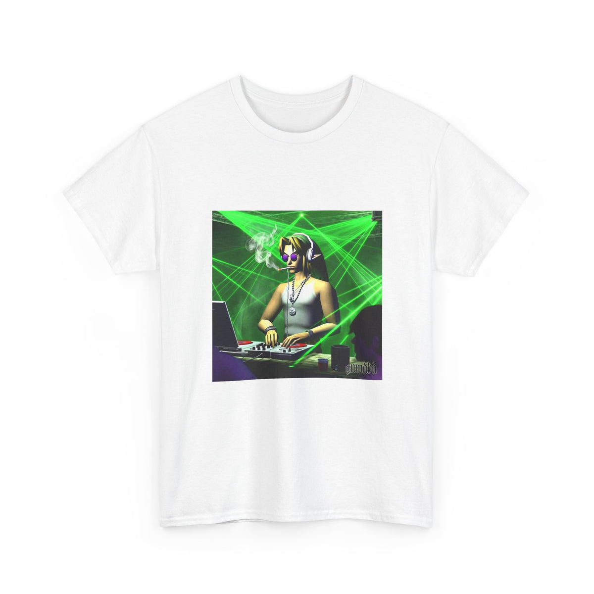 DJ Link Smoking At The Rave Tee