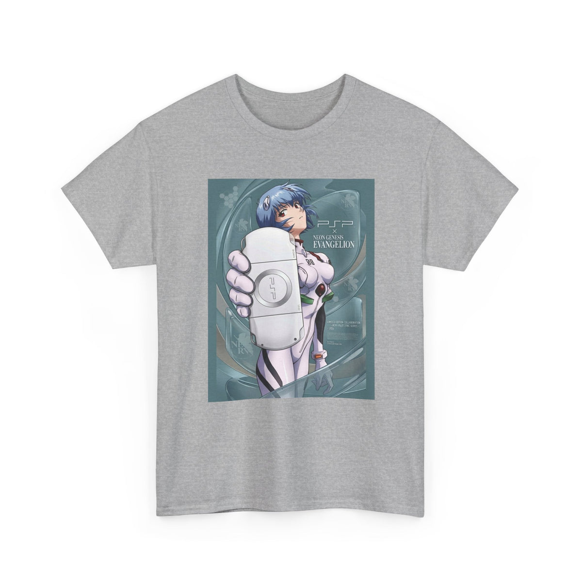 Rei Ayanami Holds PSP Console Tee