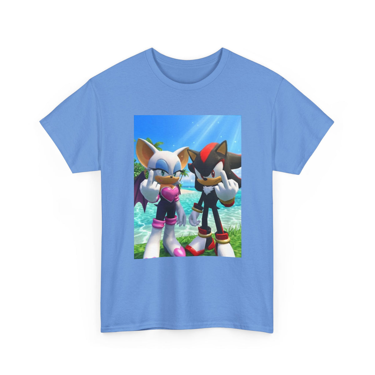 Rouge And Shadow Flipping The Bird Tee (Design 3)