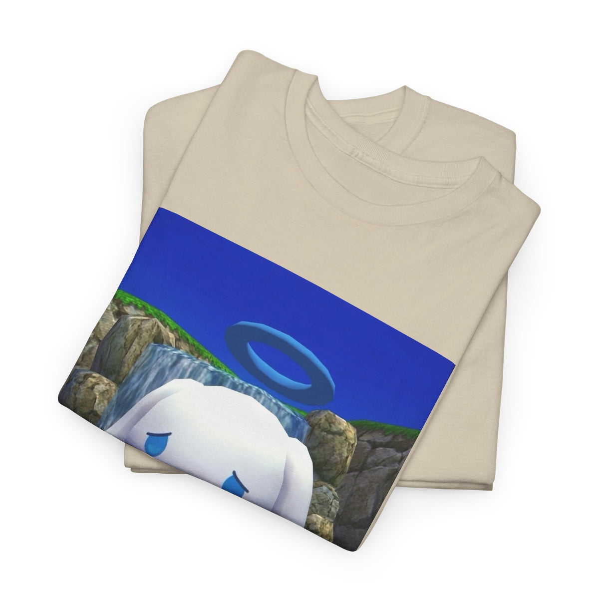 Melancholy Cinnamoroll With Halo Tee