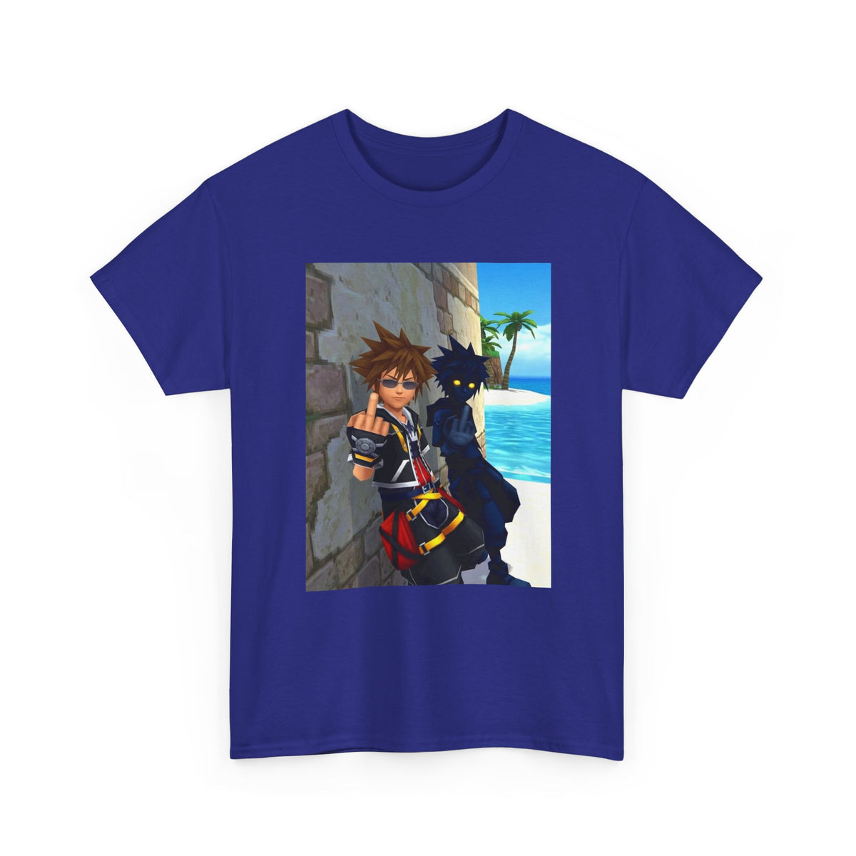 Sora And Shadow Flipping You Off