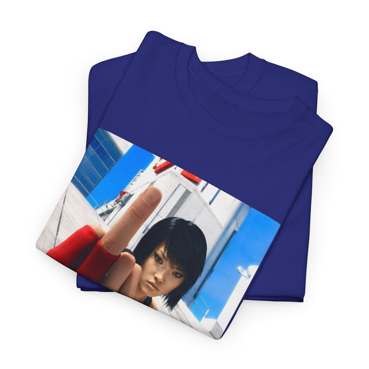 Faith Giving The Finger Tee