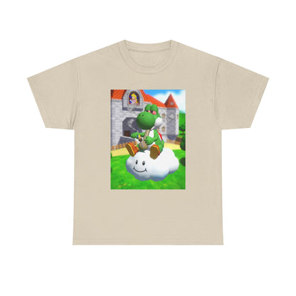 Yoshi Puffing On A Cloud Tee (Design 7)