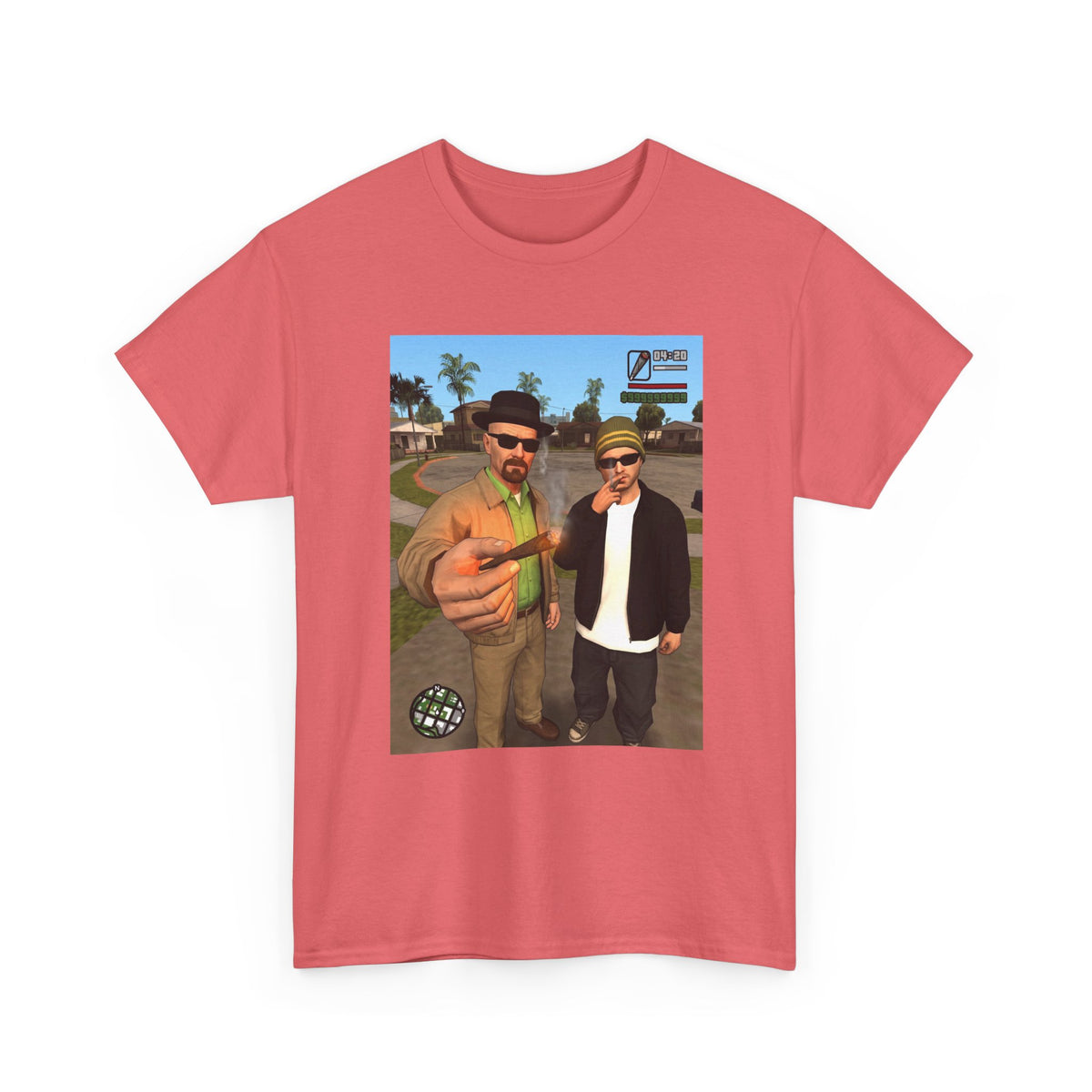 Walter And Jesse Smoking In San Andreas (Design 2)