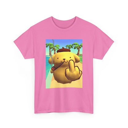 Pompompurin Smoking And Flipping The Bird