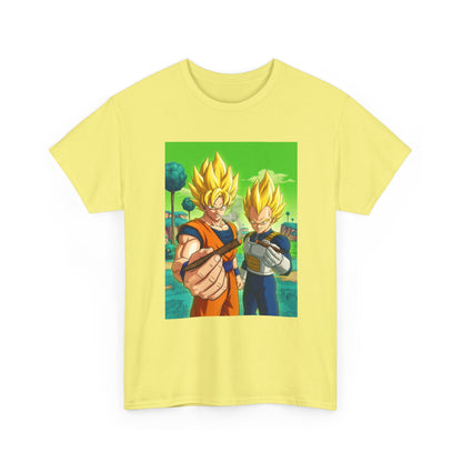 Goku And Vegeta Sharing A Smoke