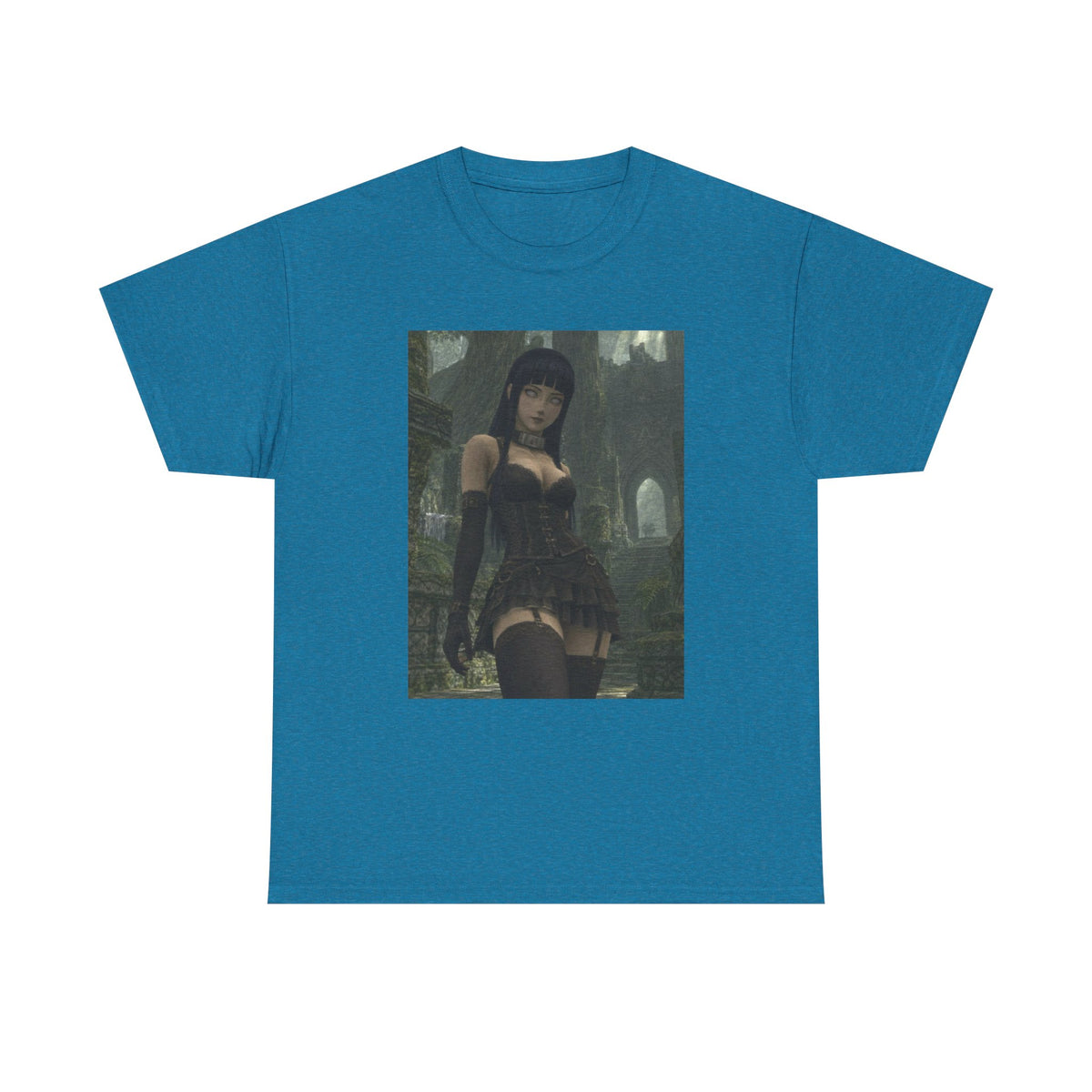 Gothic Byakugan Empress In Ancient Ruins
