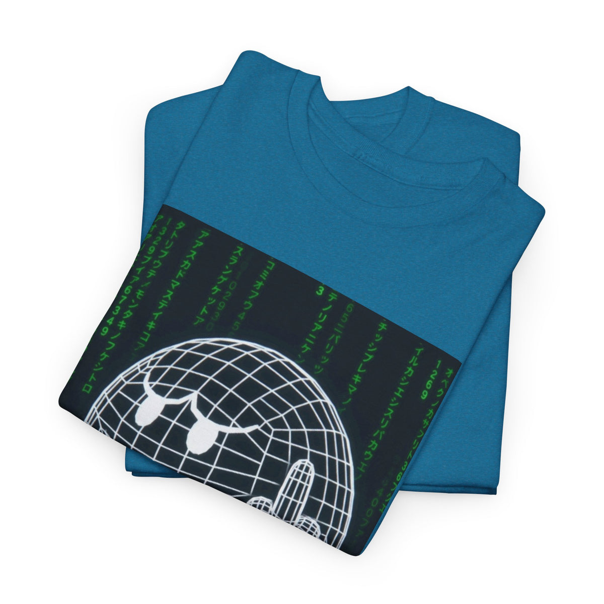 Wireframe Boo Giving The Finger Tee