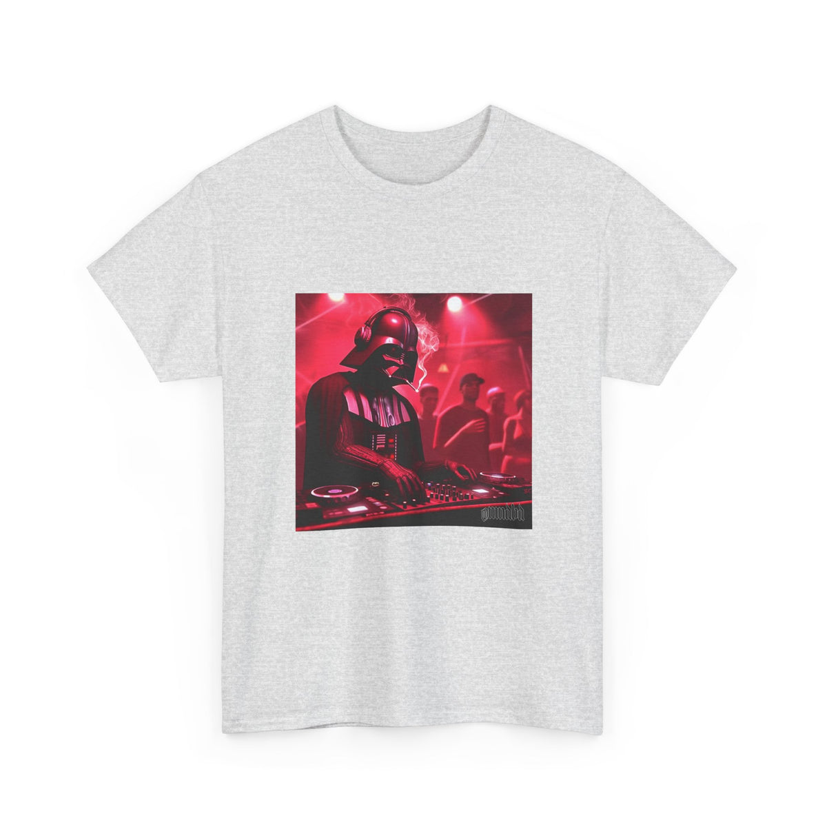 Darth Vader DJ Mixing And Smoking Tee