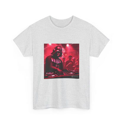 Darth Vader DJ Mixing And Smoking Tee