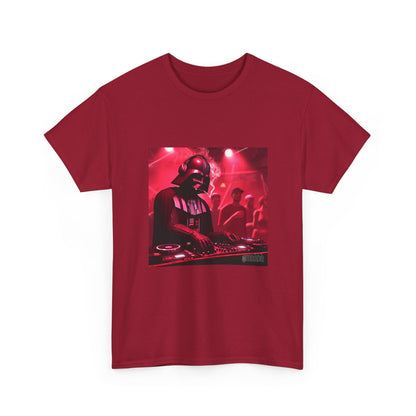 Darth Vader DJ Mixing And Smoking Tee