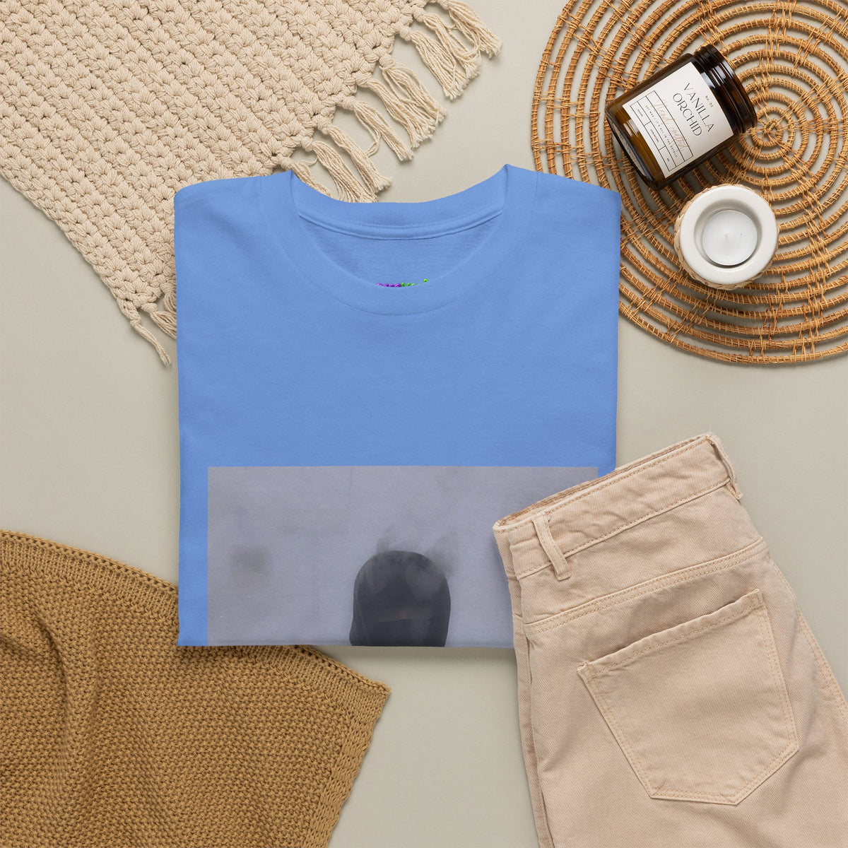Midnight Leaf Whisper Graphic Tee