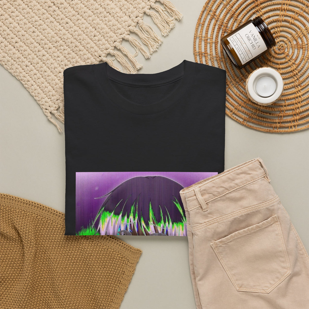 Neon Velvet Graphic Tee