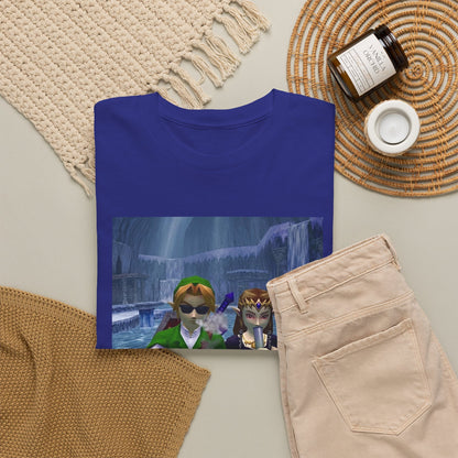 Hyrule Heroes Chilling In Ice Cavern