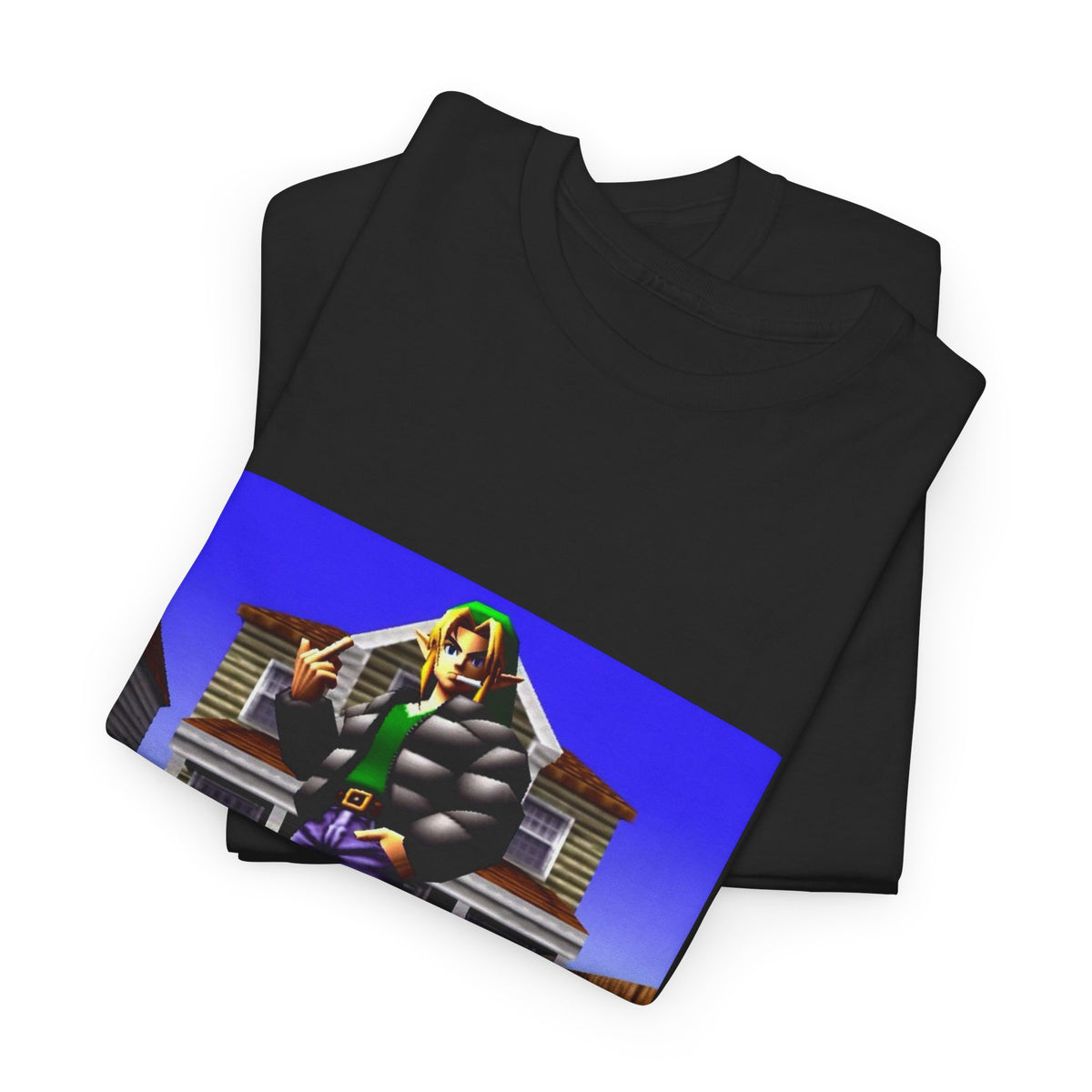 Link In Streetwear Flipping The Bird Tee