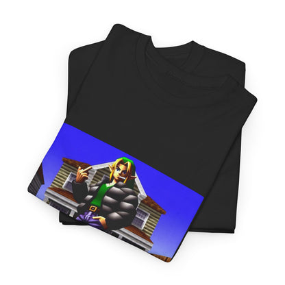 Link In Streetwear Flipping The Bird Tee