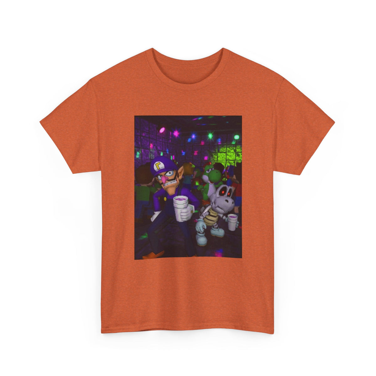 Waluigi and Dry Bones Partying Hard