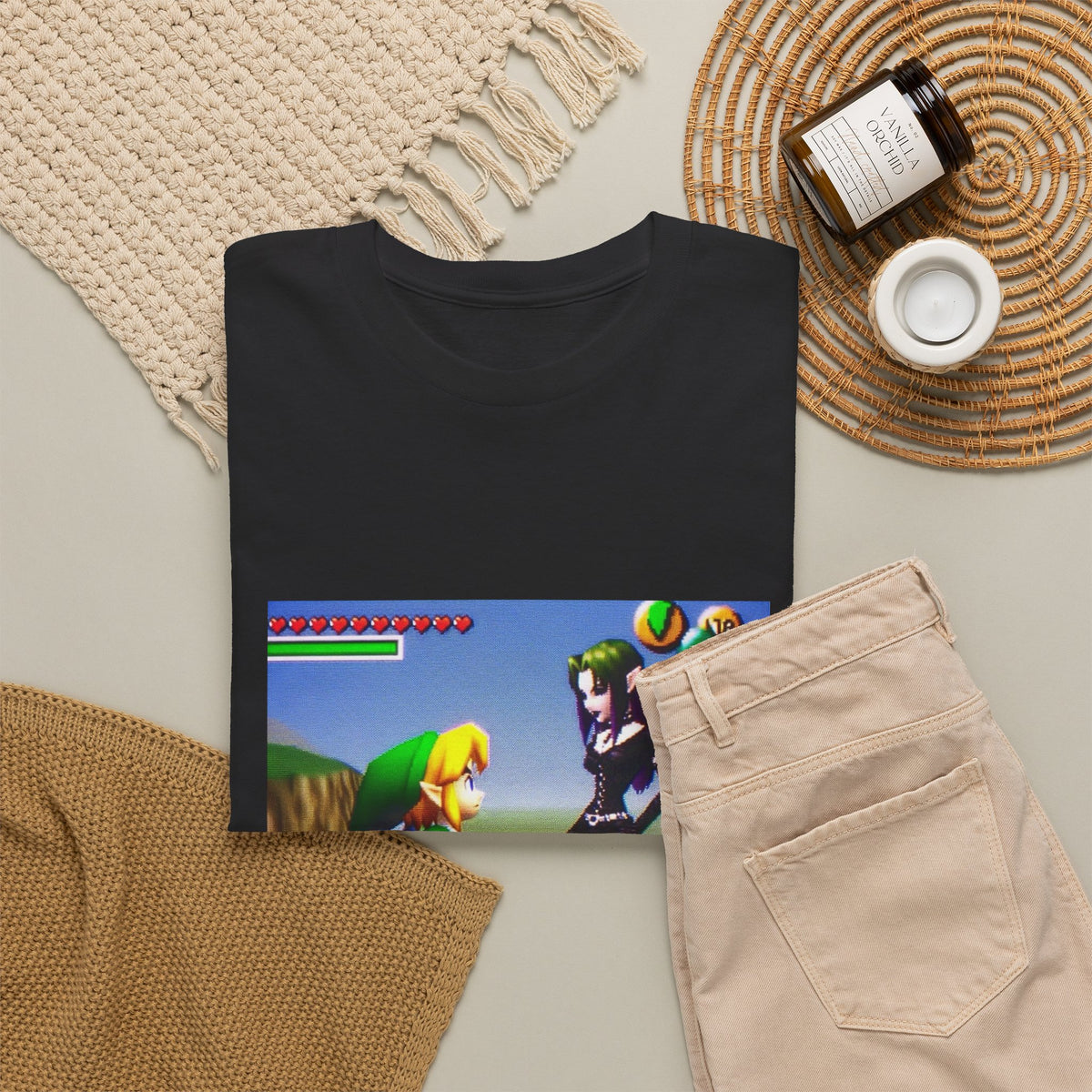 Link Proposing To Goth Girl Tee