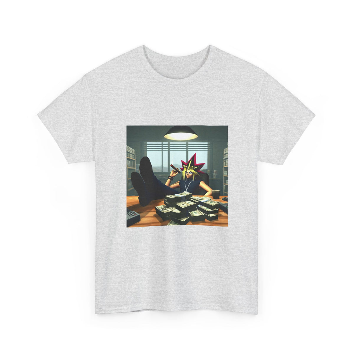 Money Face Grinning On Tee