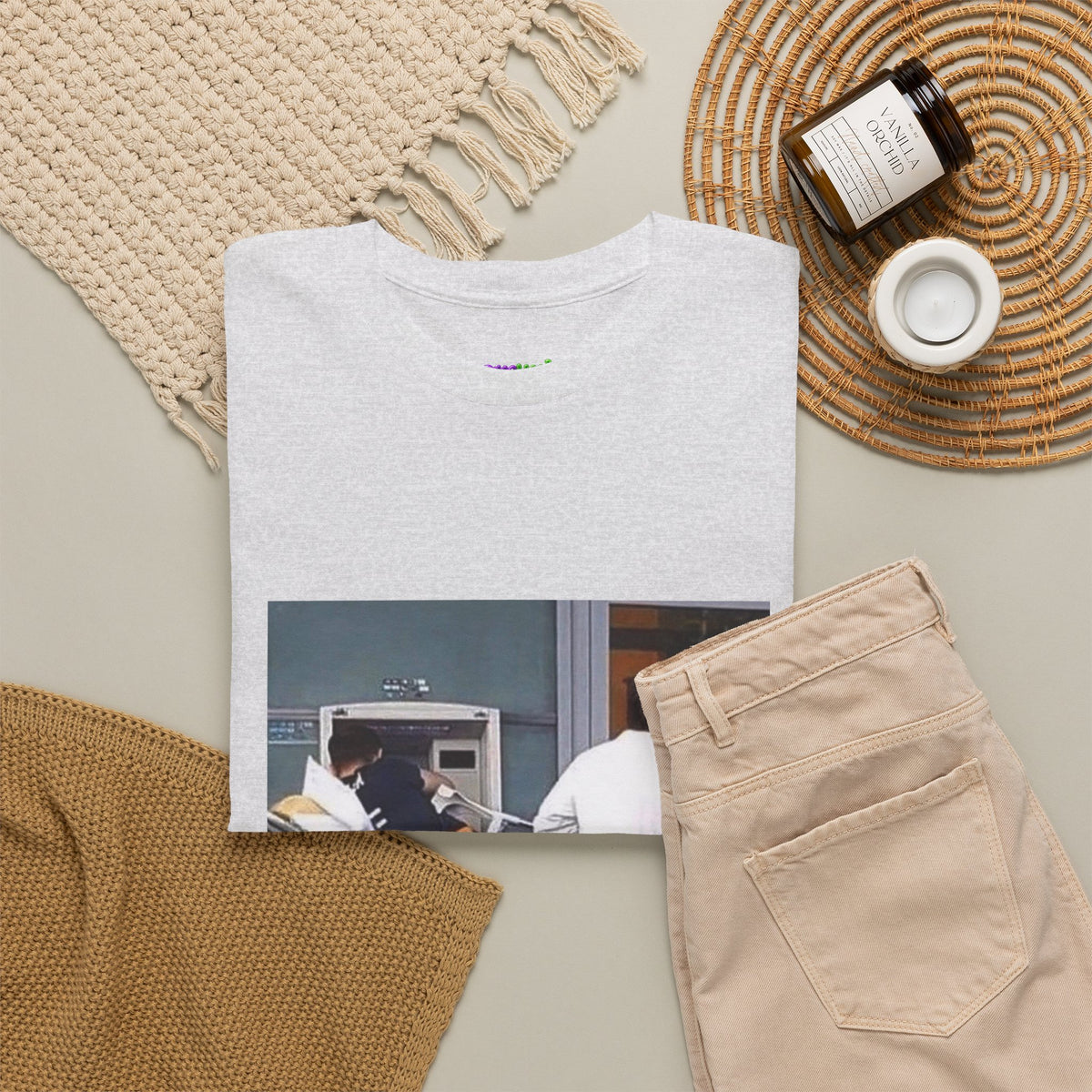 No Caption Graphic Tee
