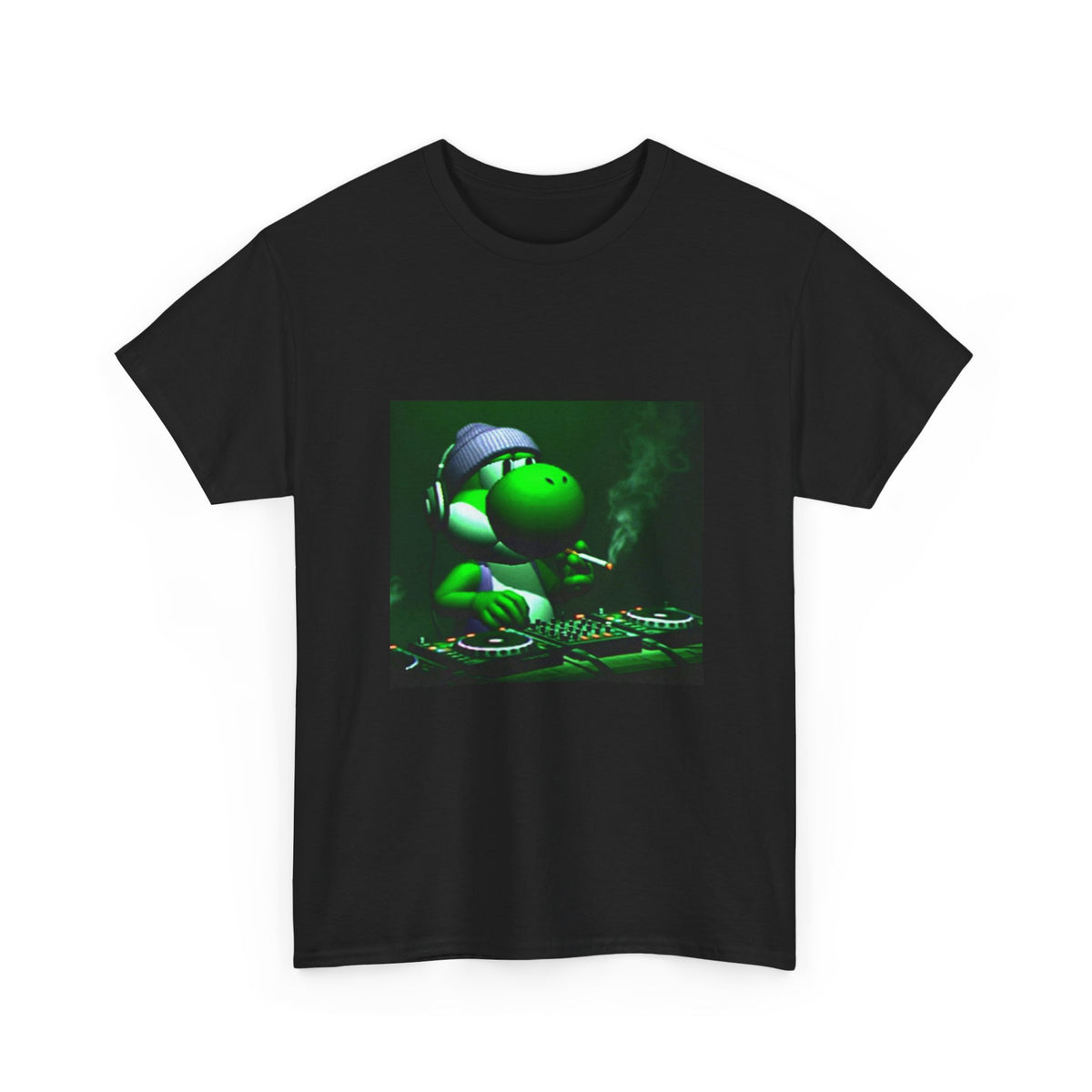 DJ Yoshi Smoking & Mixing Beats