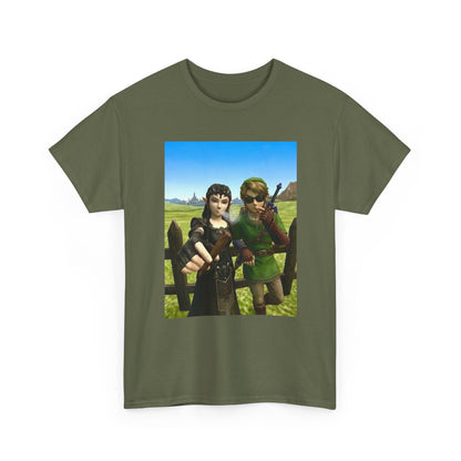 Link And Midna Smoking Blunts Tee