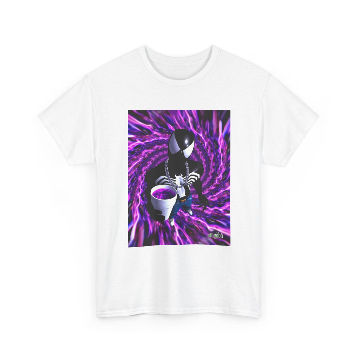 Symbiote Spidey Offering Lean Tee