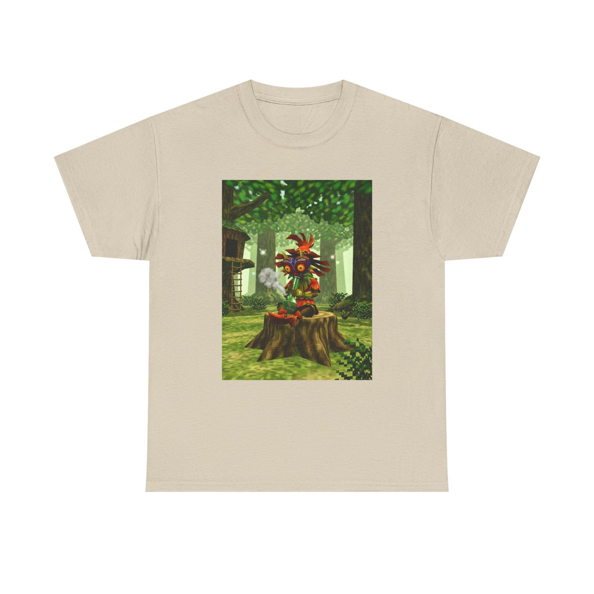 Skull Kid Bong Hit Forest Tee