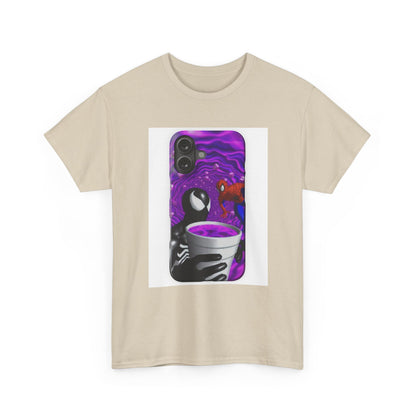 Venom & Spider-Man In A Purple Vortex