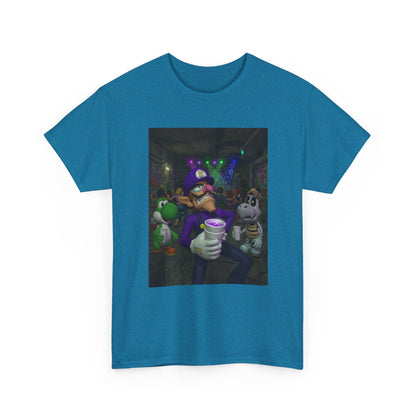 Waluigi, Yoshi, And Dry Bones Clubbin' Tee