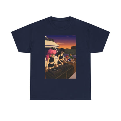 N64 Waifus DJ Yacht Party Tee