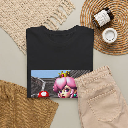 Gothic Princess Peach With Mushroom Tee